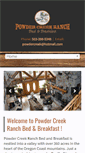Mobile Screenshot of powdercreekranch.com